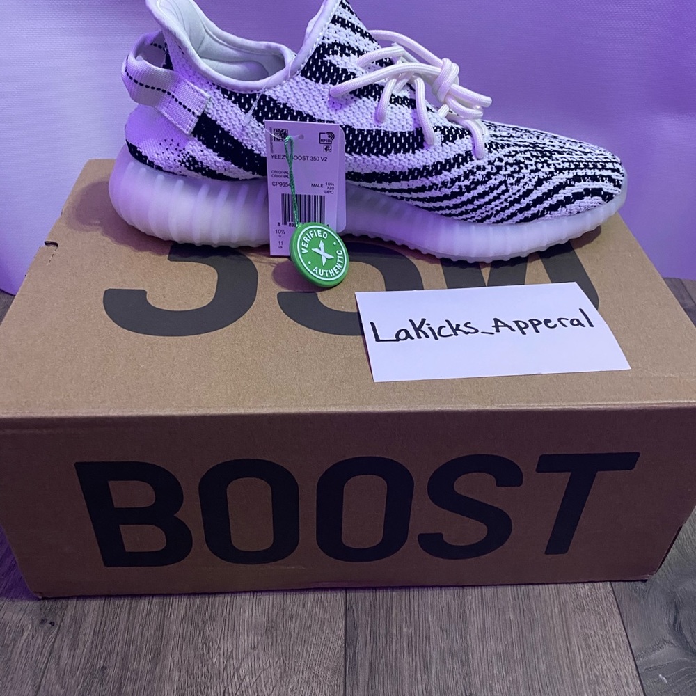 Yeezy Zebra 350 V2 DEADSTOCK W STOCKX VERIFICATION